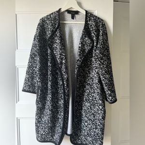 Black and white Shacket